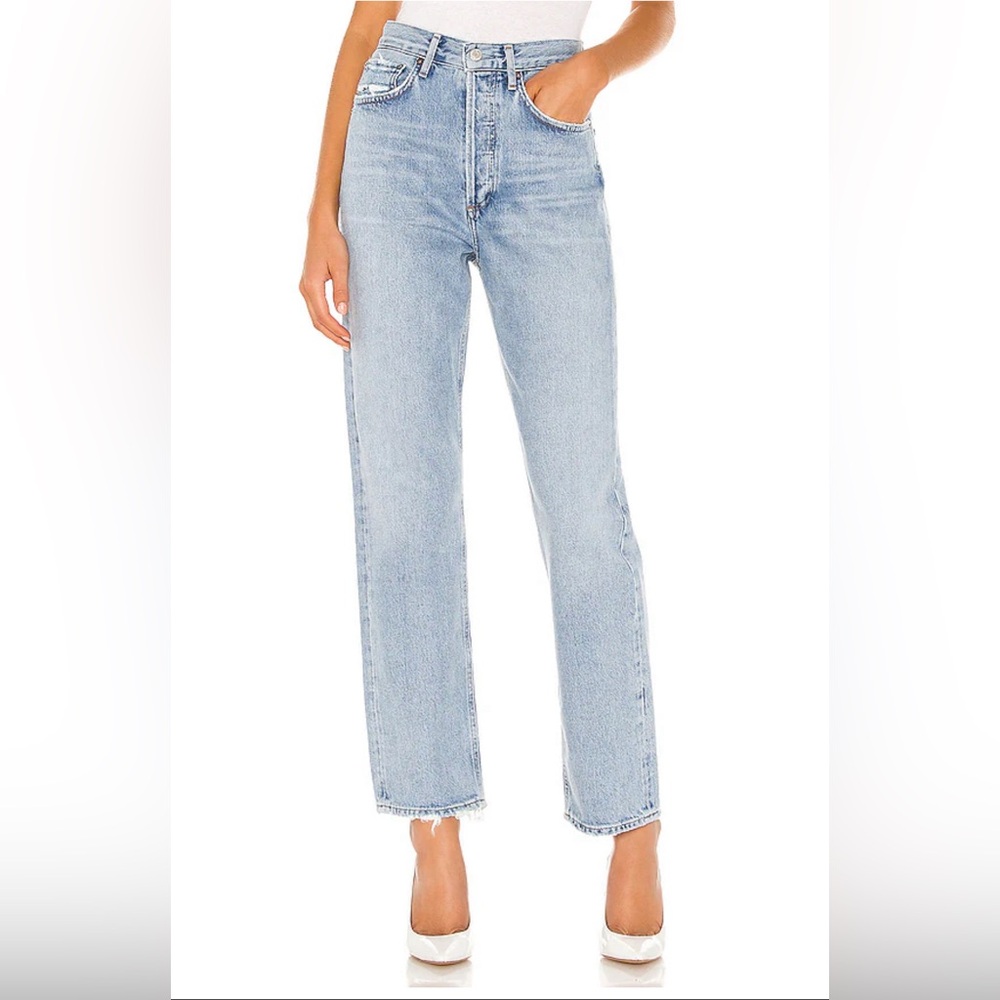 AGOLDE 90's Mid Rise Loose Fit in Snapshot